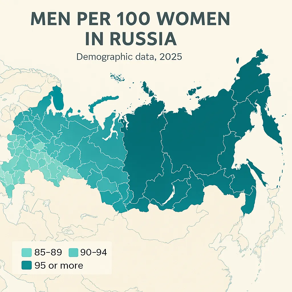 Plus de femmes que d'hommes en Russie en 2026, est-ce un mythe ? Netrussie.com